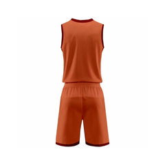 Design Jerseys Basketball Ribut Orange